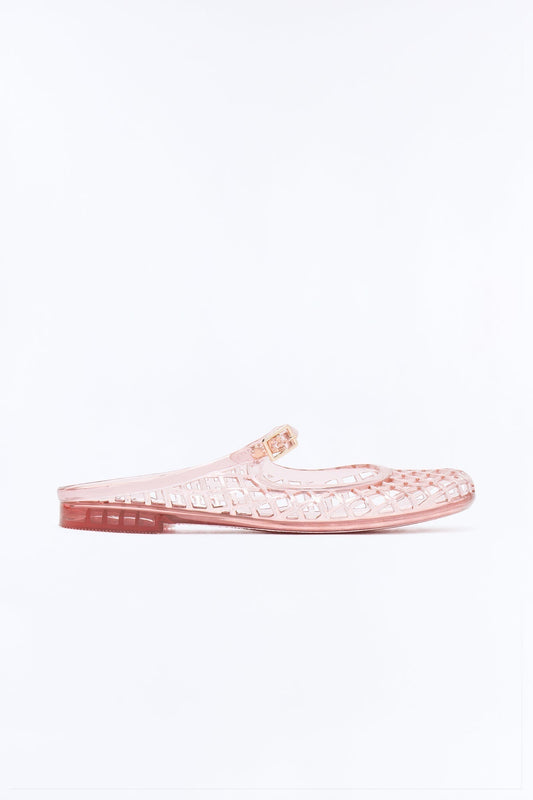Apricot Jelly Flats - Nude