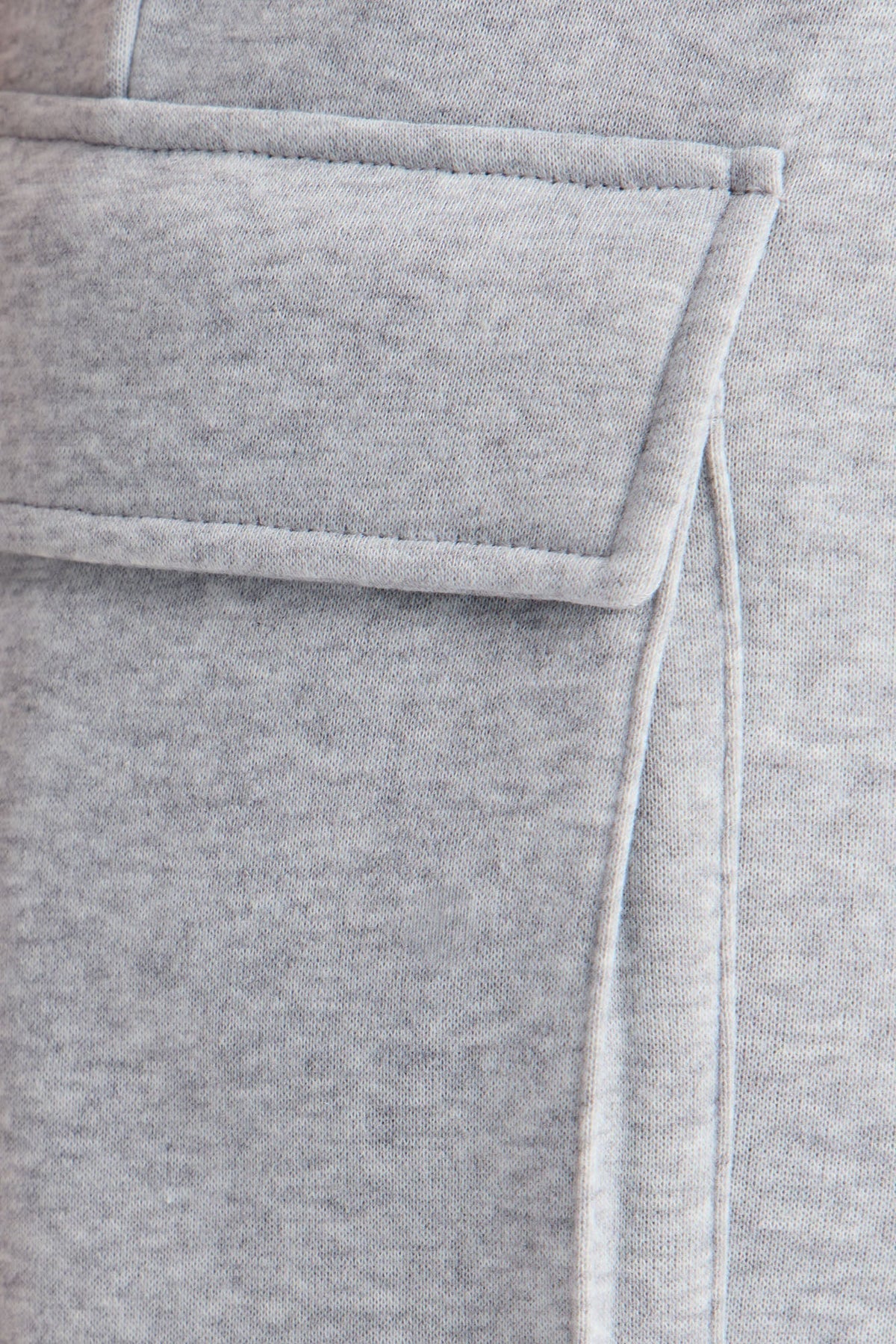 Maya Cargo Lounge Short - Heather Grey
