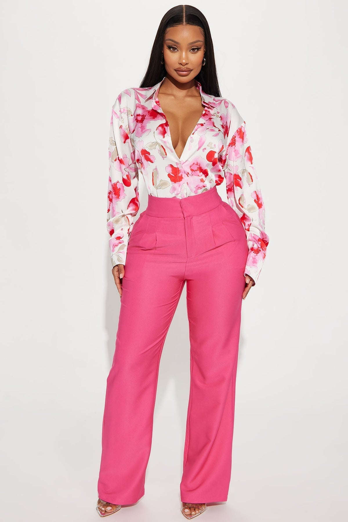 Primrose Floral Shirt - Ivory/combo