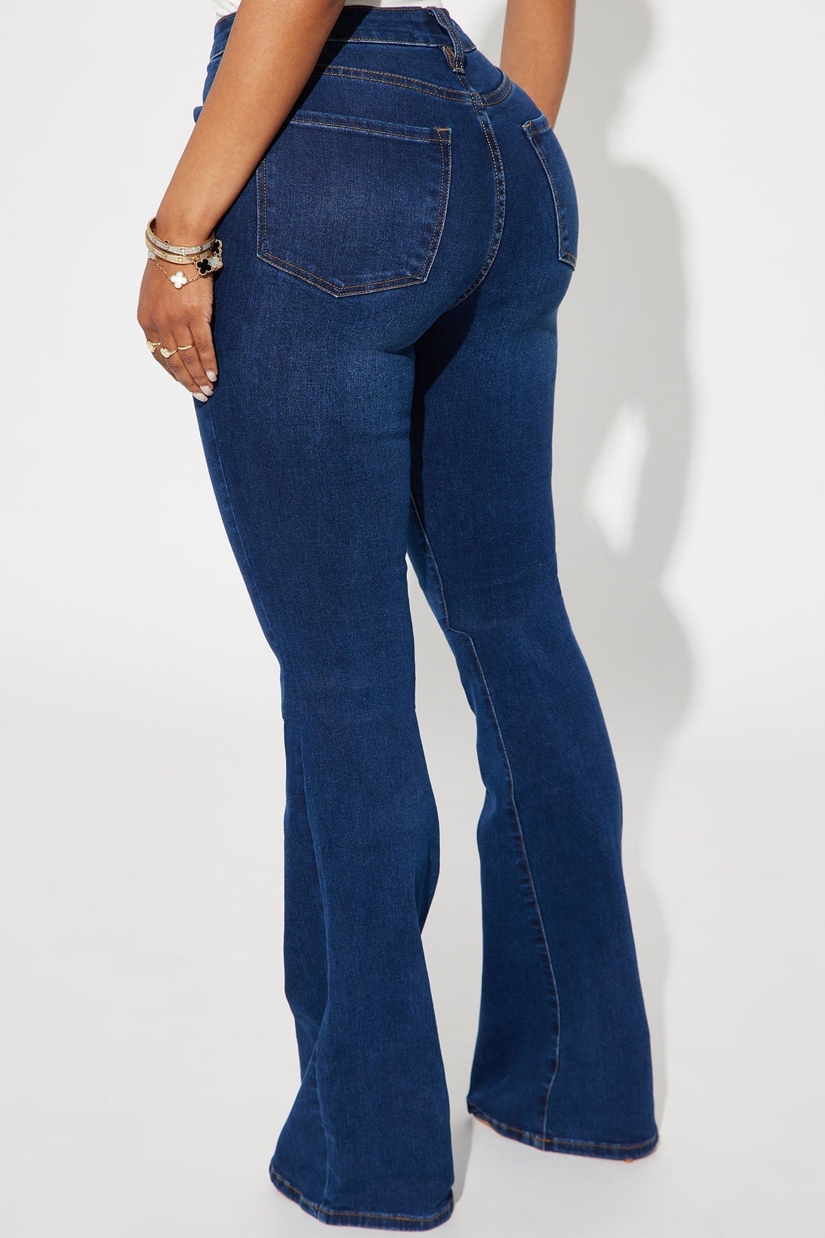 Tall Affair Of The Flare Stretch Jeans - Dark Wash