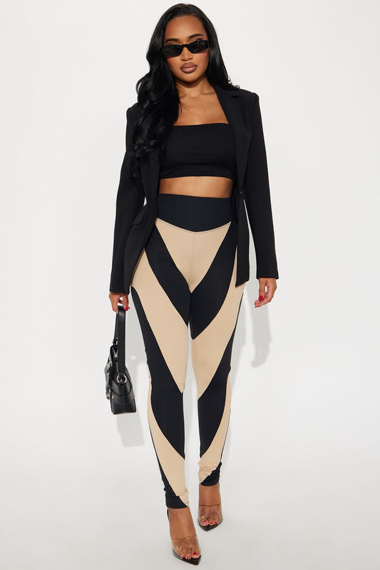 Asking For More Legging - Black/combo