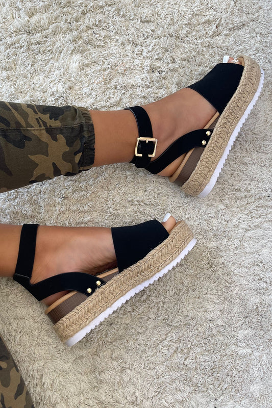 Analia Wedges - Black